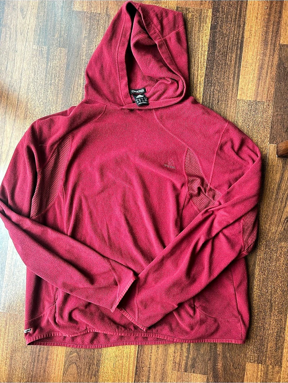 adidas Men's Hoodie Red Size XL